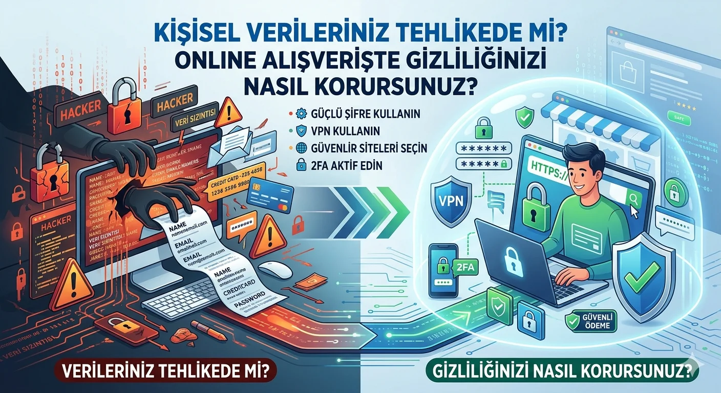 Kişisel Verileriniz Tehlikede mi? Online Alışverişte Gizliliğinizi Nasıl Korursunuz?