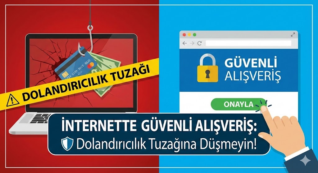 İnternette Güvenli Alışveriş: Dolandırıcılık Tuzağına Düşmeyin!