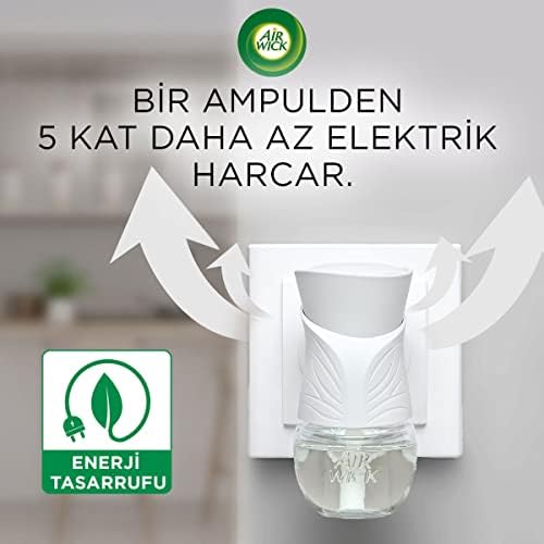 Air Wick Elektrikli Oda Kokusu Esansiyel Yağlar Cihaz + Yedek Şişe Temizliğin Esintisi - Görsel 4