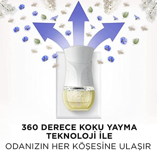 Air Wick Elektrikli Oda Kokusu Esansiyel Yağlar Cihaz + Yedek Şişe Temizliğin Esintisi - Görsel 5
