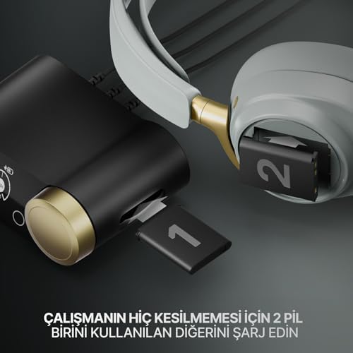 SteelSeries Arctis Nova Elite Hi-Res Wireless Gaming Kulaklık - Sage Gold - Görsel 6