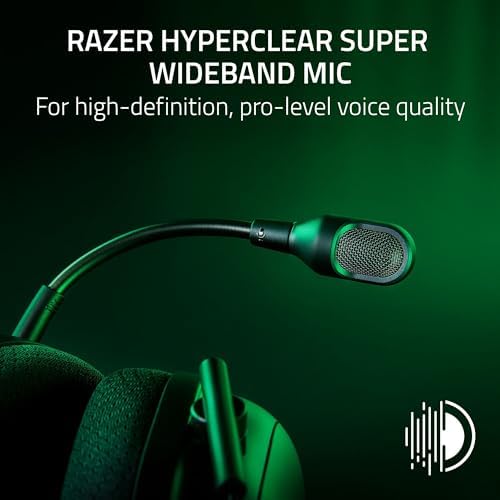 Razer BlackShark V2 Pro (2023) - PC Premium Kablosuz E-Spor Kulaklığı (HyperClear Süper Geniş Bant Mikrofon, TriForce Titanyum 50mm Sürücü, HyperSpeed ​​Kablosuz, 70 Saat Pil) Beyaz - Görsel 5