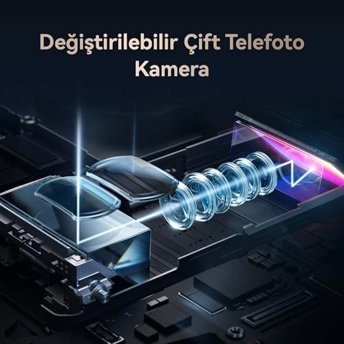HUAWEI Pura 80 Ultra Akıllı Telefon 16GB+512GB, Değiştirilebilir Çift Telefoto Kamera, 1 inç Ultra Işık Alan HDR Kamera, Yapay Zeka Destekli Gürültü Engelleme, 5170 mAh Büyük Pil，Siyah Altın - Görsel 4