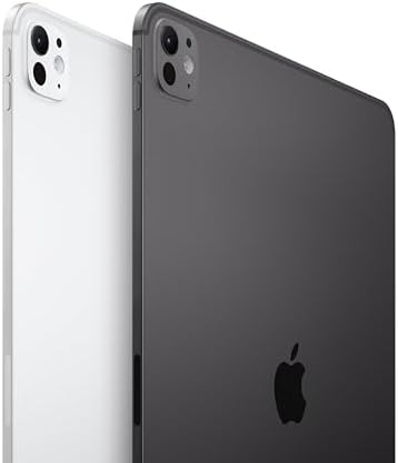 Apple iPad Pro (M5): 13 inç Ultra Retina XDR Ekran, 512 GB, 12 MP Ön/Arka Kamera, LiDAR Tarayıcısı, Wi-Fi, Face ID, Tüm Gün Süren Pil Ömrü, Standart cam — Gümüş Rengi - Görsel 3