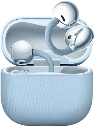 HUAWEI FreeClip 2, Kablosuz Kulaklık, Hafif Tasarımla Gün Boyu Rahat Kullanım, Adaptif Açık Kulak Dinleme Teknolojisi, Kristal Netliğinde Görüşmeler, Açık Kulak Tasarımlı Kulaklık, IP57, Mavi - Görsel 2