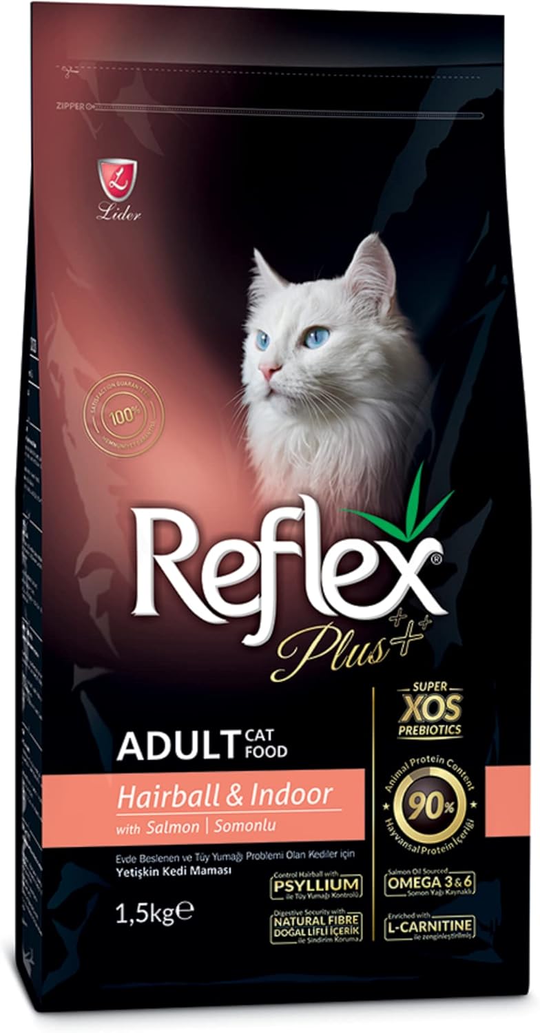 REFLEX PLUS SOMONLU KISIRLAŞTIRILMIŞ KEDİ MAMASI 1 KG - Görsel 6
