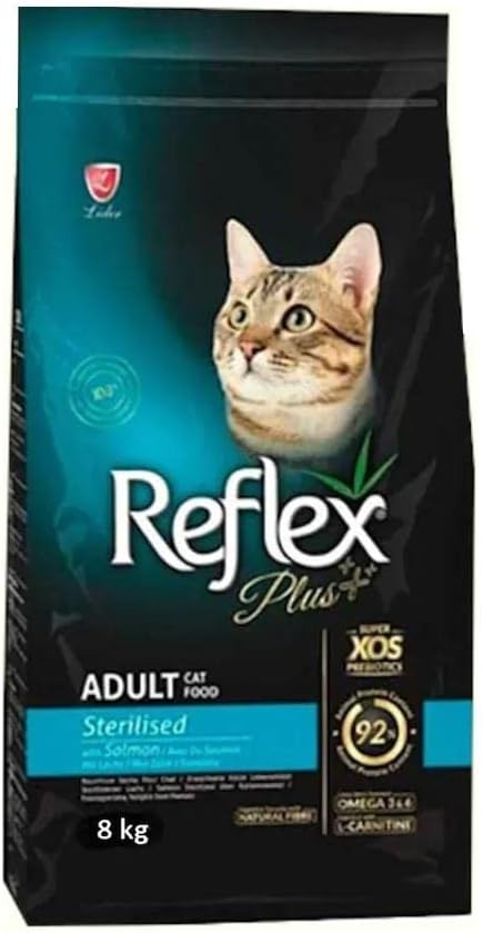 REFLEX PLUS SOMONLU KISIRLAŞTIRILMIŞ KEDİ MAMASI 1 KG - Görsel 8