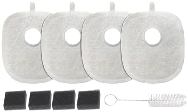 Xenon Smart Akıllı Otomatik Kedi Tuvaleti (Kamerasız) Çelik Köpek Mama Kabı Şarjlı Bataryalı Su Pınarı Sebili ve Filtre (4 Adet) Evcil Hayvan 4'lü Pet Ürünleri Başlangıç Seti - Görsel 6