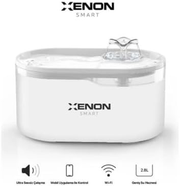 Xenon Smart Akıllı Otomatik Kedi Köpek Mama Kabı Programlanabilir Besleme Kasesi ve Su Pınarı Sebili 2'li Pet Ürünleri Evcil Hayvan Başlangıç Seti - Görsel 4