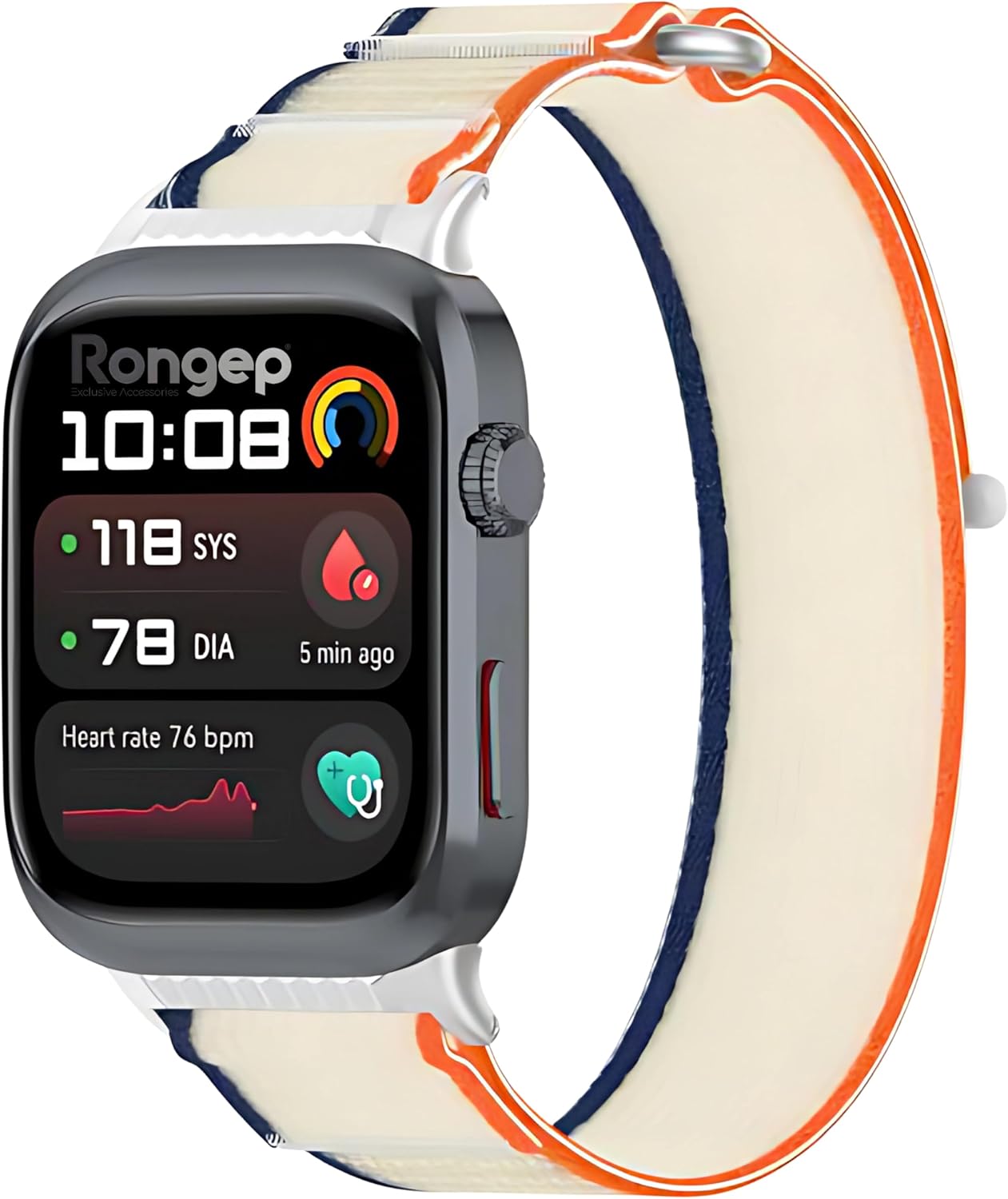 HUAWEI WATCH D2 Akıllı Saat, 1,8 inç AMOLED Dokunmatik ekran, Kan Basıncı İzleme, İnce Tasarım, Bluetooth Arama, iOS Android ile uyumlu, 6 aylık HUAWEI care+, Ücretsiz Akıllı Ölçek, Siyah - Görsel 2