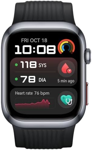 HUAWEI WATCH D2 Akıllı Saat, 1,8 inç AMOLED Dokunmatik ekran, Kan Basıncı İzleme, İnce Tasarım, Bluetooth Arama, iOS Android ile uyumlu, 6 aylık HUAWEI care+, Ücretsiz Akıllı Ölçek, Siyah - Görsel 3