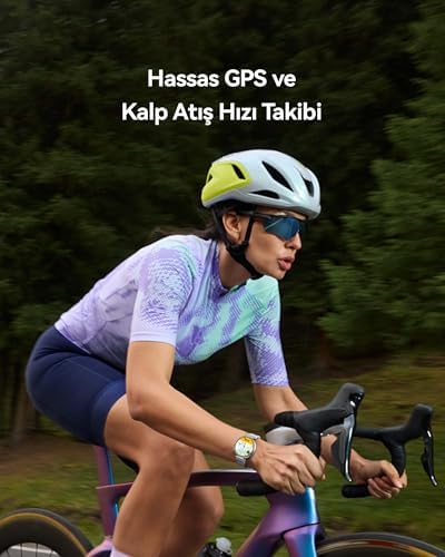 HUAWEI WATCH GT 6 Akıllı Saat, 14 güne varan pil ömrü, 100+ Spor Moduna sahip GPS’li Akıllı Saat, Bisiklet Özelliği, iOS & Android Uyumlu, Sağlık Takibi, 41 mm, Beyaz Deri - Görsel 4