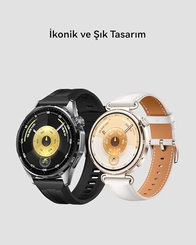 HUAWEI WATCH GT 6 Akıllı Saat, 14 güne varan pil ömrü, 100+ Spor Moduna sahip GPS’li Akıllı Saat, Bisiklet Özelliği, iOS & Android Uyumlu, Sağlık Takibi, 41 mm, Beyaz Deri - Görsel 7