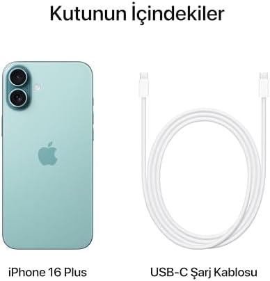 Apple iPhone 16 Plus (128 GB) - Deniz Mavisi - Görsel 7