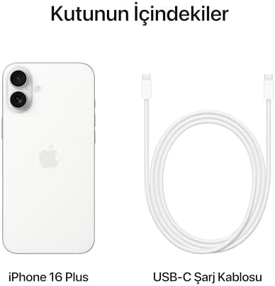 Apple iPhone 16 Plus (128 GB) - Beyaz - Görsel 7
