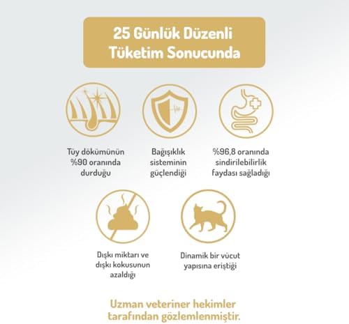 Felicia 5 Kg Kolajenli Somonlu Az Tahıllı Kısırlaştırılmış Kedi Maması HypoAllergenic Kedi Maması - Görsel 5